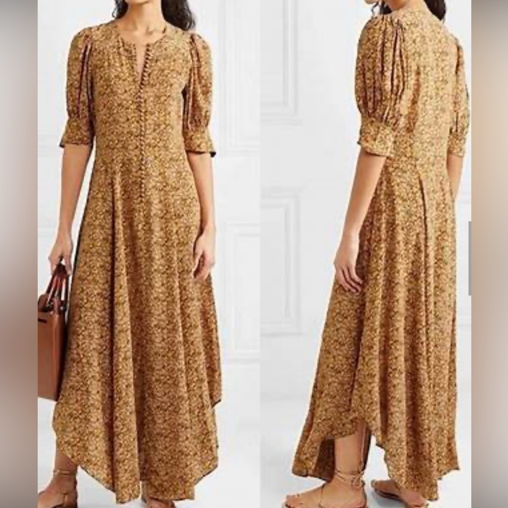 DOEN Laurel dress 100% silk L